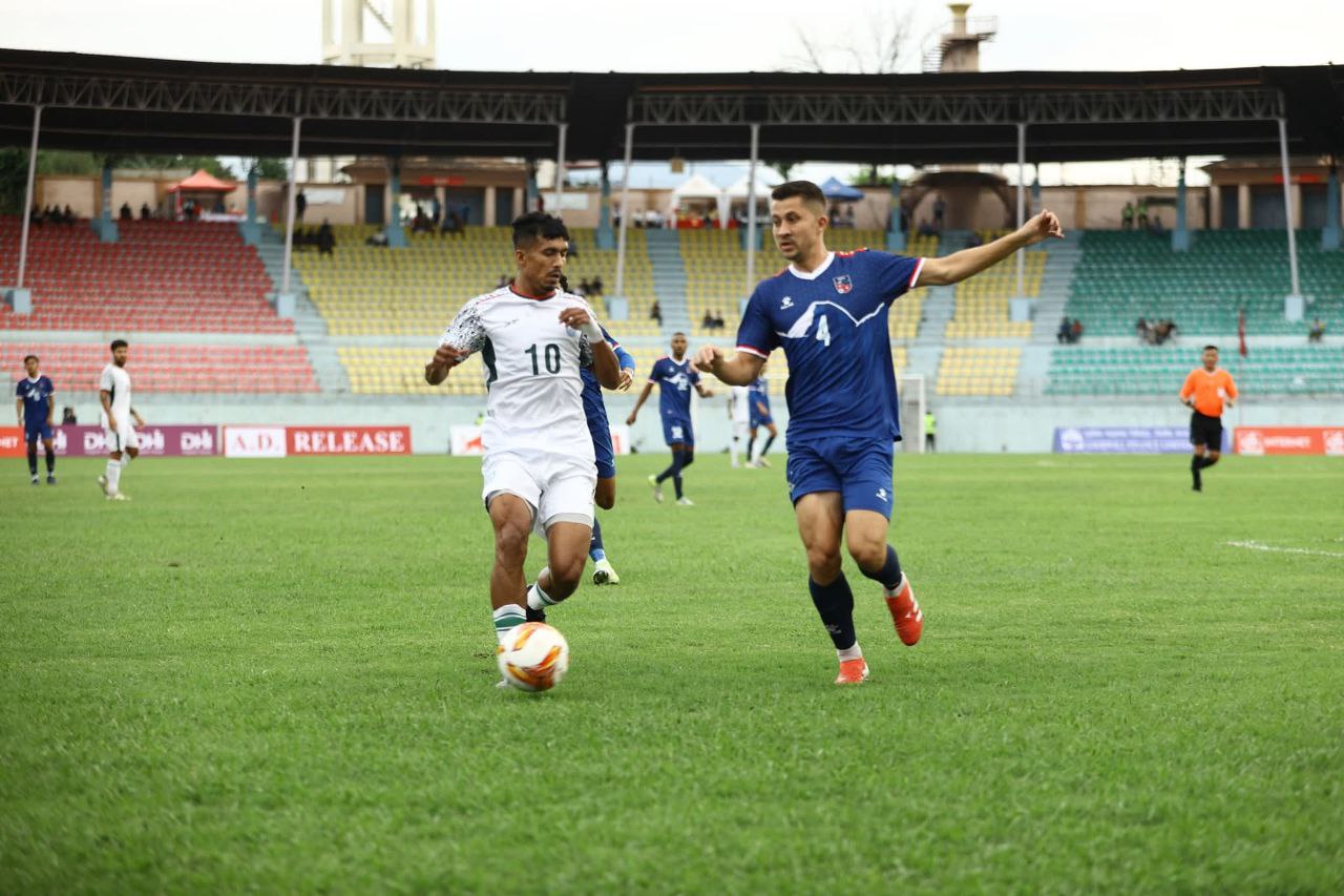হামজা-শমিত ছাড়াই নেপালে হতাশ বাংলাদেশ