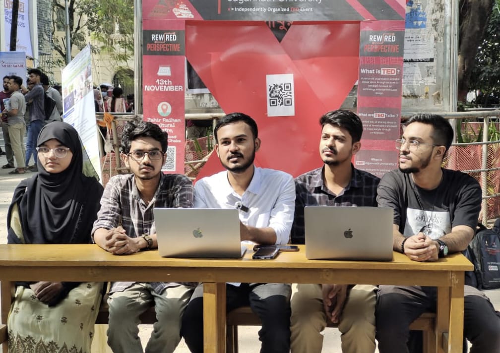 জবিতে  আন্তর্জাতিক সংগঠন টেডএক্স এর যাত্রা শুরু