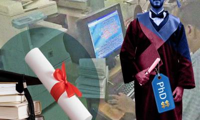 ঢাকায় মিলছে আড়াই লাখ টাকায় পিএইচডি