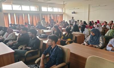 জিবিএইচসির উদ্যোগে গণ বিশ্ববিদ্যালয়ে স্বাস্থ্যবিধি সচেতনতা কর্মশালা অনুষ্ঠিত