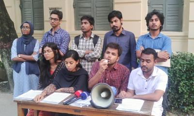 ২২ ডিসেম্বর জকসু নির্বাচন সম্পূর্ণ অযৌক্তিক ও উদ্দেশ্যপ্রণোদিত: সমাজতান্ত্রিক ছাত্র ফ্রন্ট