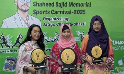 শহীদ সাজিদ স্মৃতি স্পোর্টস কার্নিভাল উদ্বোধন, প্রথমদিনেই সাপ-লুডোতে ২৪০ অংশগ্রহণ