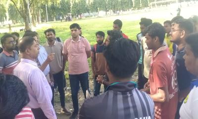 জাবিপ্রবির মাঠ বহিরাগতমুক্ত রাখতে প্রক্টরিয়াল বডির অভিযান