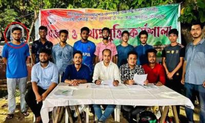 ছাত্রলীগের সঙ্গে জিএস প্রার্থী আবু বাকেরের ছবি ভাইরাল
