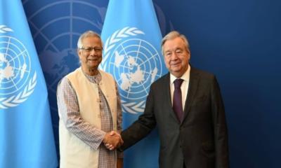 বাংলাদেশের সংস্কার কর্মসূচিতে পূর্ণ সমর্থন জাতিসংঘ মহাসচিবের