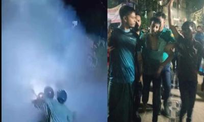 রাজধানীতে টানা ককটেল বিস্ফোরণ, আটক ছাত্রলীগ নেতা