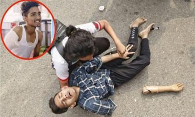 পুলিশের লাঠিপেটায় খুলে গেল জুলাই যোদ্ধা আতিকুলের কৃত্রিম হাত