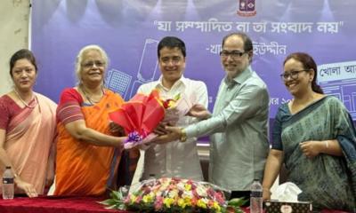 ‘ভাইরাল শব্দটা ভেরিফিকেশনকে হত্যা করেছে’ — সাংবাদিক খালেদ মহিউদ্দিন ‘ভাইরাল শব্দটা ভেরিফিকেশনকে হত্যা করেছে’ — সাংবাদিক খালেদ মহিউদ্দিন