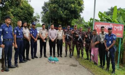 কুমিল্লায় মাদকবিরোধী অভিযানে স্বেচ্ছাসেবকদল নেতা গ্রেফতার