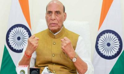 বাংলাদেশের সঙ্গে উত্তেজনা চায় না ভারত: রাজনাথ সিং