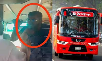 বেপরোয়া ইউনিক পরিবহনের বাস, নিষেধ করায় চালকের হাতে পবিপ্রবি শিক্ষক লাঞ্ছিত