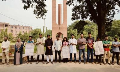 বিচারহীনতাই শ্রীশান্ত রায়দের মতো স্বঘোষিত ধর্ষক তৈরি করছে- জাকসুর জিএস