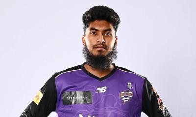 বিগ ব্যাশে রিশাদের দারুণ অভিষেক, কিপটে বোলিং স্পেল