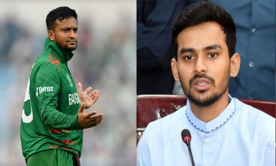 সাকিবকে আর কখনো বাংলাদেশের হয়ে খেলতে দেওয়া হবে না: ক্রীড়া উপদেষ্টা