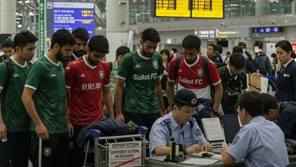 জাপানে ধরা পড়ল পাকিস্তানের ভুয়া ফুটবল দল