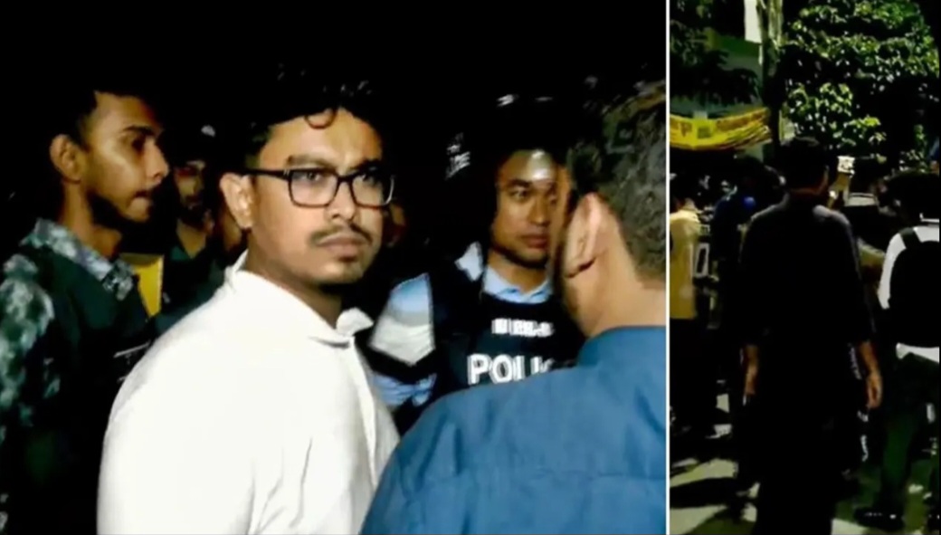 মধ্যরাতে সংঘর্ষস্থলে ছুটে গেলেন ডাকসু ভিপি সাদেক কায়েম