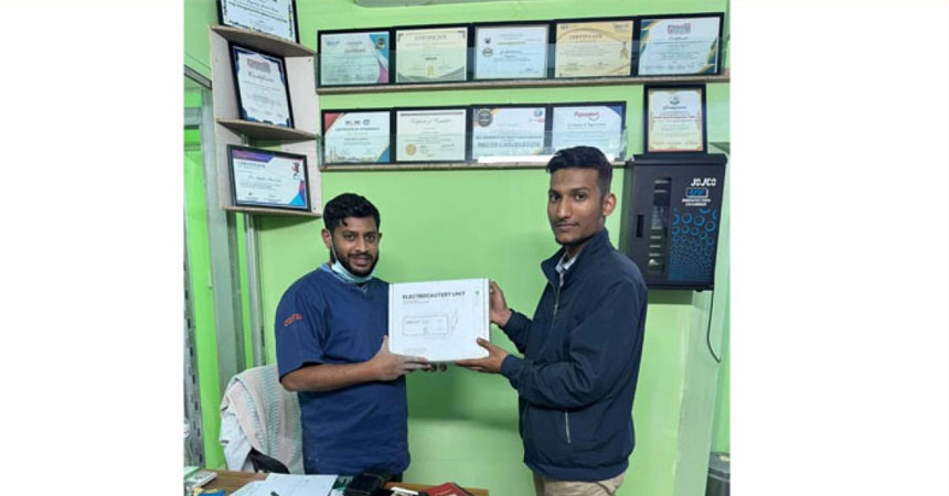 পিনাকল হেলথ কেয়ারে আধুনিক ডেন্টাল ইউনিট সংযোজন