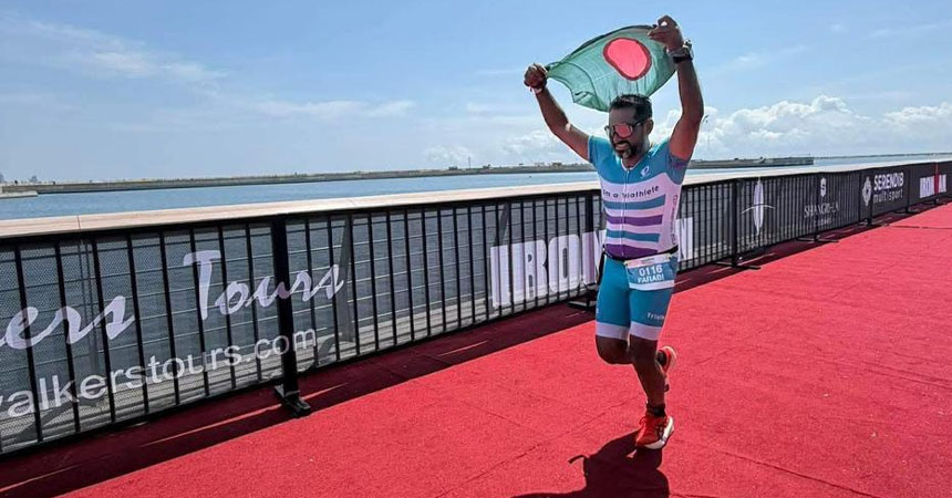 ৬ ঘণ্টা ২০ মিনিটে আইরনম্যান ৭০.৩ সম্পন্ন করলেন গ্রামীণফোন কর্মকর্তা ফারাবি