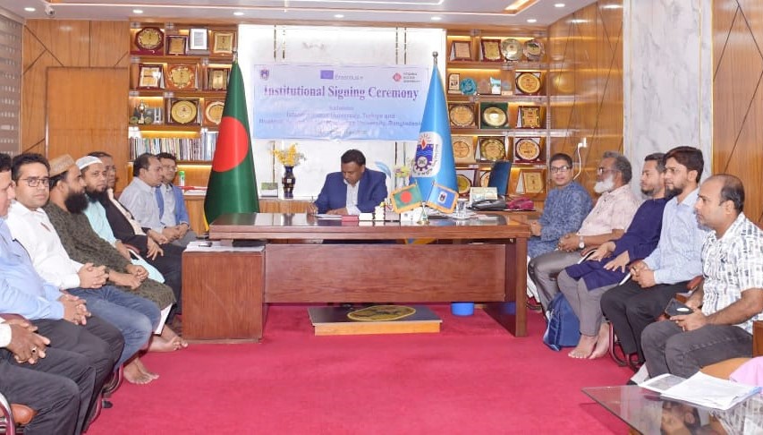 নোবিপ্রবির সঙ্গে ইস্তাম্বুল কালচার ইউনিভার্সিটির চুক্তি স্বাক্ষরিত 
