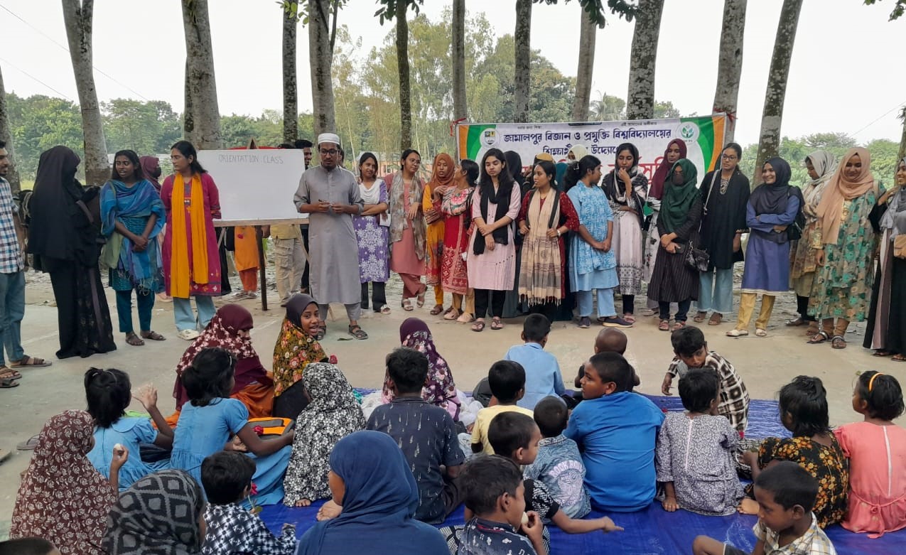 জাবিপ্রবি সবুজ স্বপ্নের উদ্যোগে উম্মুক্ত শিক্ষা কর্মসূচির যাত্রা শুরু